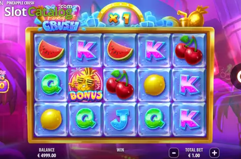 Скрин2. Pineapple Crush слот