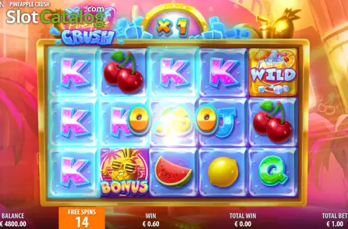 Скрин8. Pineapple Crush слот