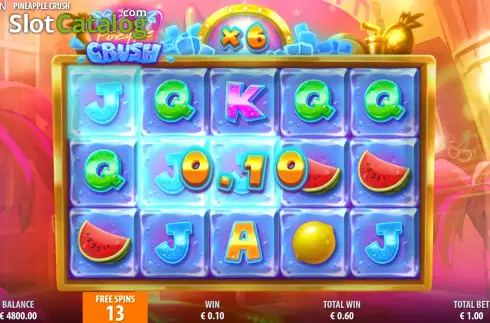 Скрин9. Pineapple Crush слот
