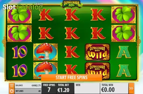 Скрин6. Leprechaun Hills слот