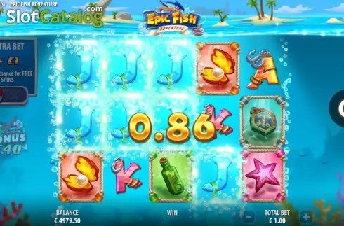 Скрин5. Epic Fish Adventure слот