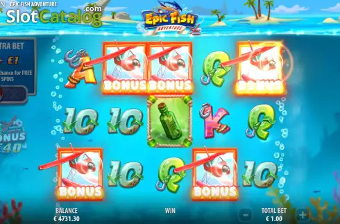 Скрин7. Epic Fish Adventure слот