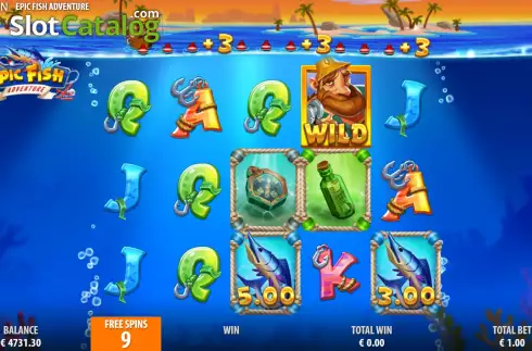Скрин9. Epic Fish Adventure слот