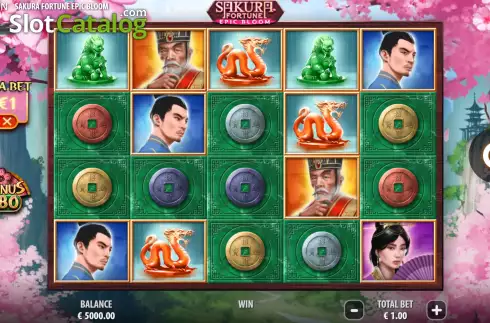 Скрин3. Sakura Fortune Epic Bloom слот