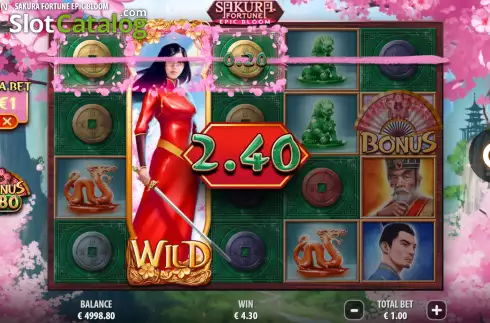 Скрин5. Sakura Fortune Epic Bloom слот