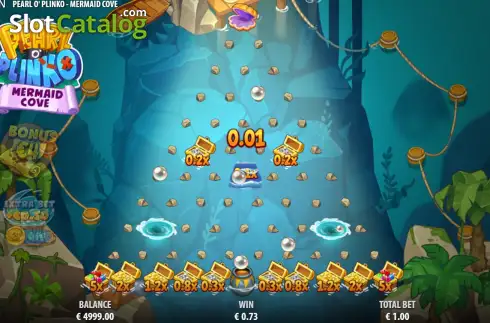 Скрин3. Pearl O Plinko Mermaid Cove слот