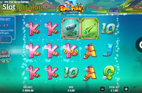 Скрин3. Epic Fish Net of Fortune слот