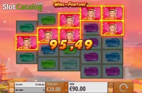 Скрин6. Wins of Fortune слот