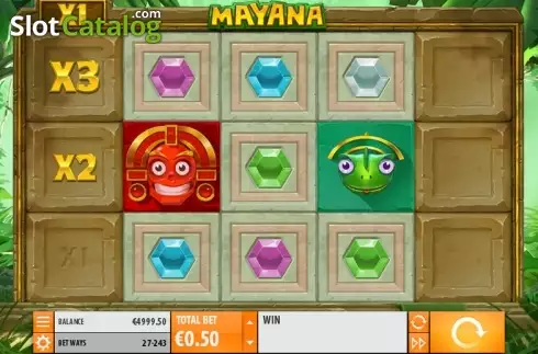 Скрин3. Mayana слот