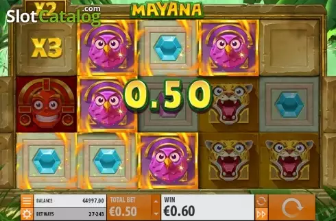 Скрин4. Mayana слот