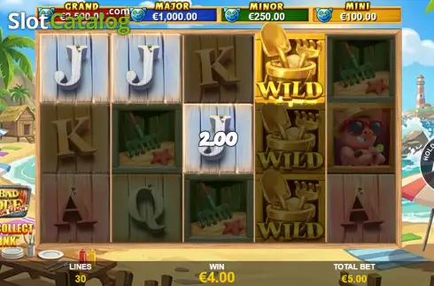 Скрин3. Big Bad Wolf: Cash Collect & Link – Bacon Beach слот
