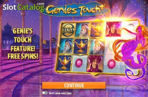 Скрин2. Genies Touch слот