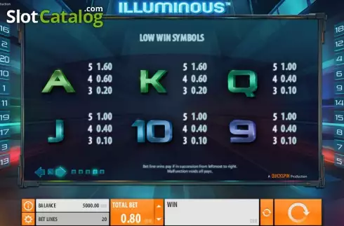 Скрин9. Illuminous слот