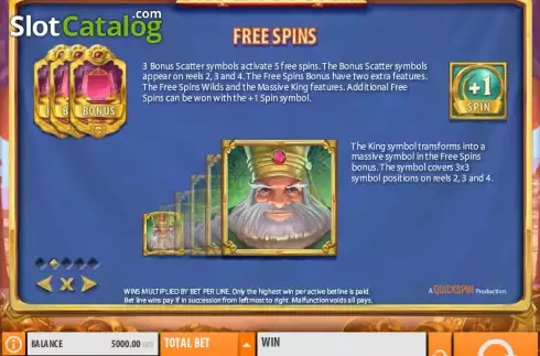 Скрин6. King Colossus слот