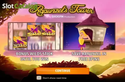 Скрин2. Rapunzel's Tower слот