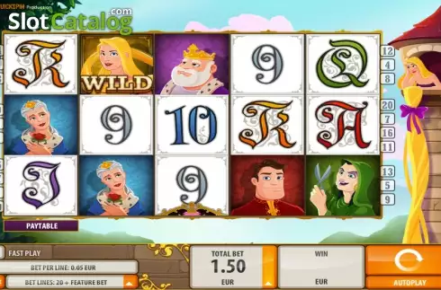 Скрин3. Rapunzel's Tower слот