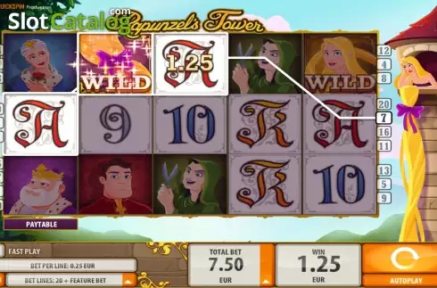 Скрин4. Rapunzel's Tower слот