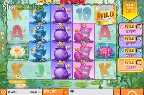 Скрин3. Royal Frog слот