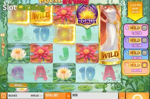 Скрин4. Royal Frog слот