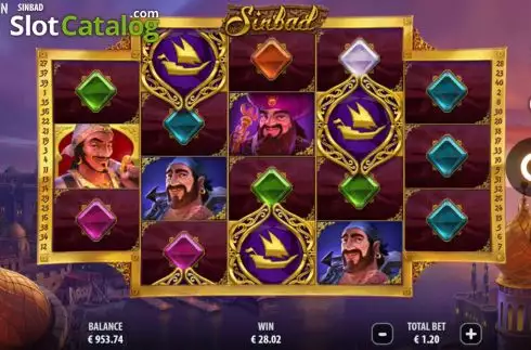 Скрин3. Sinbad (Quickspin) слот