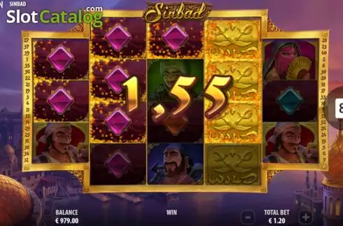 Скрин4. Sinbad (Quickspin) слот