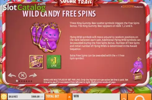 Скрин6. Sugar Trail слот