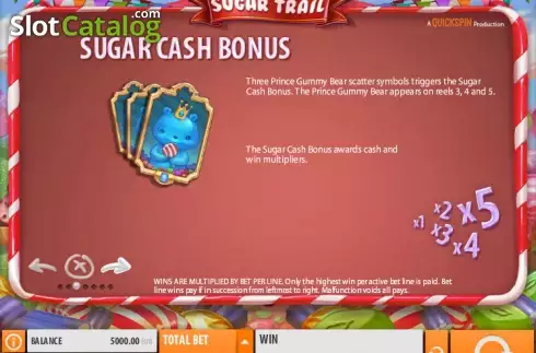 Скрин8. Sugar Trail слот