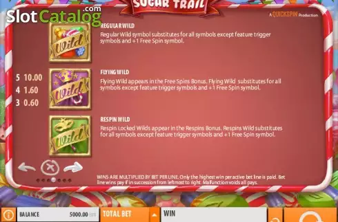 Скрин9. Sugar Trail слот
