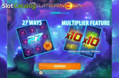 Скрин2. Supernova слот