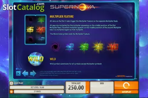 Скрин5. Supernova слот
