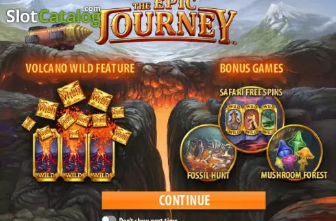 Скрин2. The Epic Journey (Quickspin) слот