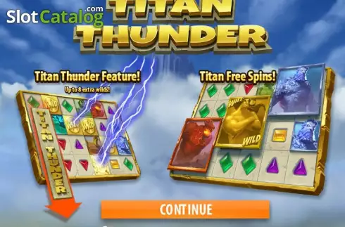 Скрин2. Titan Thunder слот