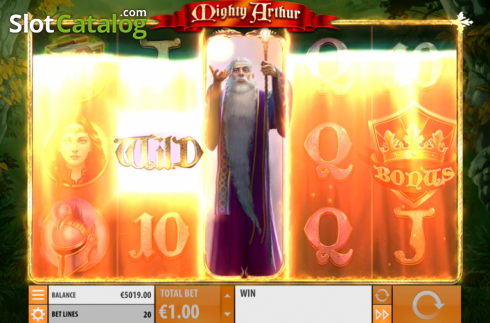 Скрин3. Mighty Arthur слот