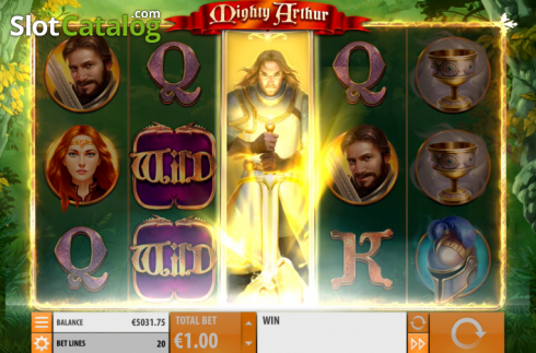 Скрин5. Mighty Arthur слот