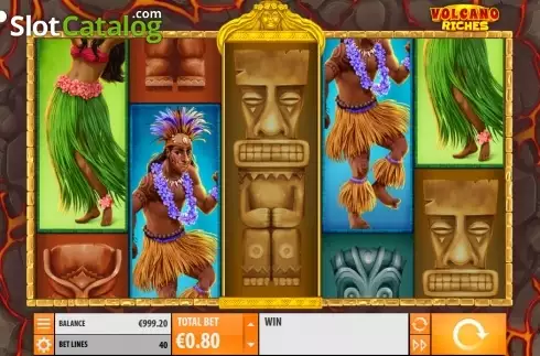 Скрин3. Volcano Riches слот