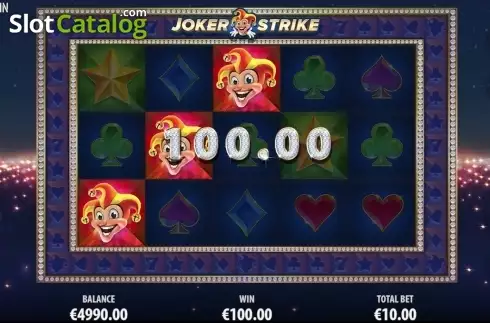 Скрин3. Joker Strike слот