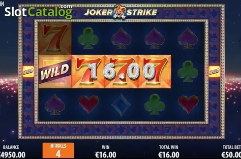 Скрин6. Joker Strike слот