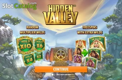 Скрин2. Hidden Valley слот