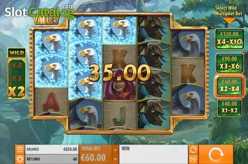 Скрин4. Hidden Valley слот