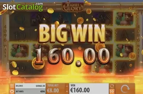 Скрин3. Tiger's Glory слот