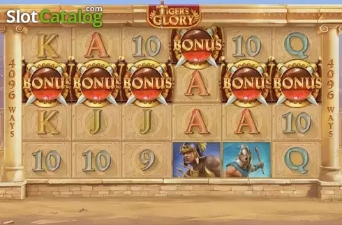 Скрин5. Tiger's Glory слот