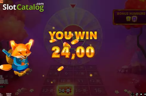 Скрин4. Wheel of Fire Single Player слот