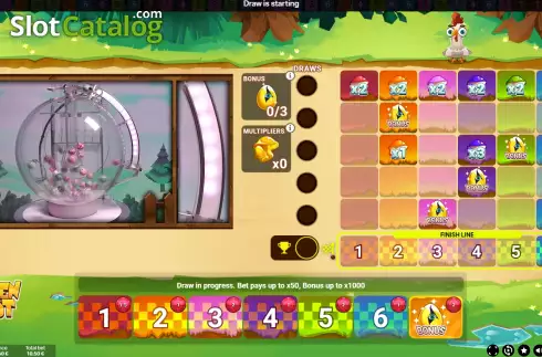 Скрин3. Chicken Quest Live слот