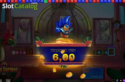 Скрин4. Aztec Combat Live слот