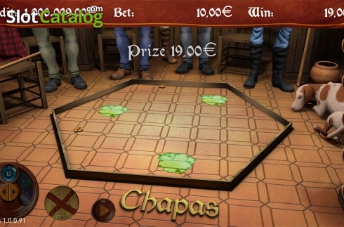 Скрин3. Juego de las Chapas слот