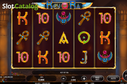 Скрин2. Key of Ra слот