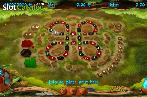 Скрин2. Flamy's Roulette (R. Franco) слот