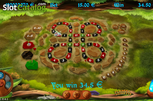 Скрин4. Flamy's Roulette (R. Franco) слот