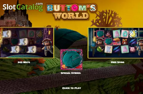 Скрин2. Buttoms World слот