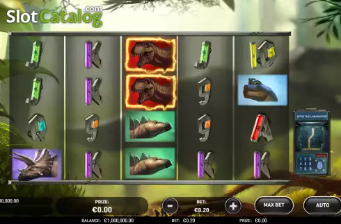 Скрин2. Jurassic Slot слот